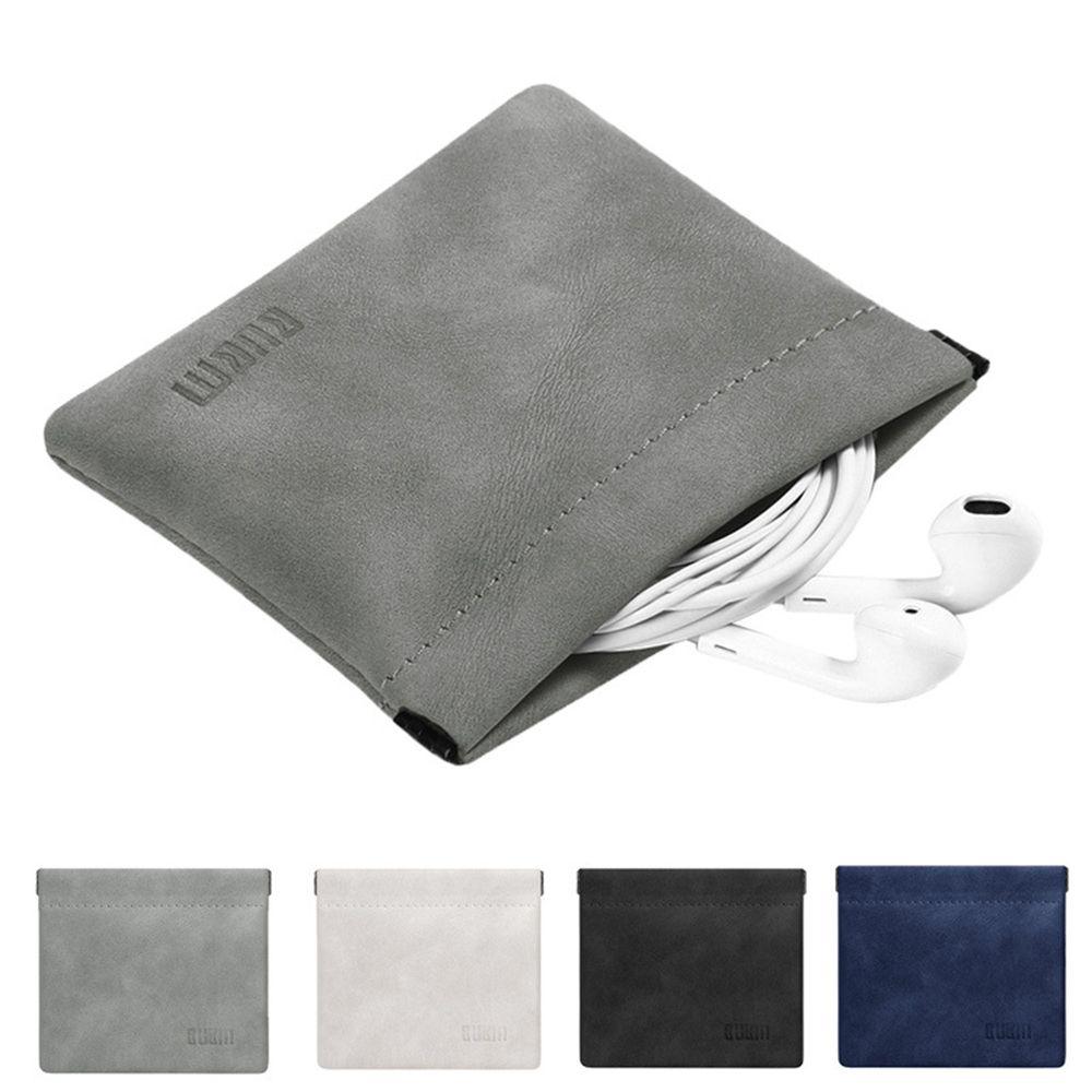 Pouch Small Wallet USB Data Cable Organizer Coin Purse Earphone Storage Bag Headphone Accessories