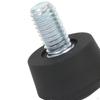 Rubber Tripod Feet Pad Replacement Antiskid Enhanced Stability Black Compact Universal 3/8"