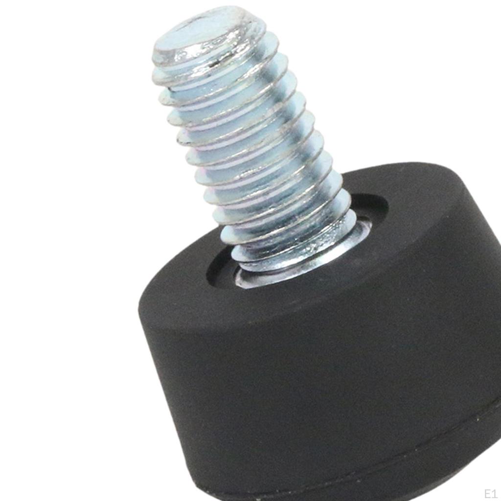 Rubber Tripod Feet Pad Replacement Antiskid Enhanced Stability Black Compact Universal 3/8"