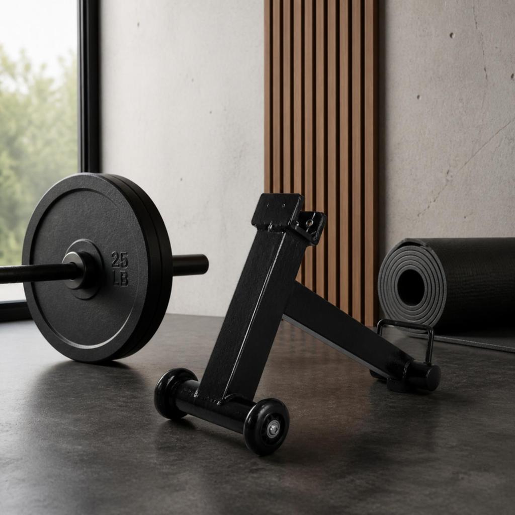 Barbell Plate Changer Back-Saving Deadlift Jack Portable for Weightlifters