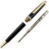 Great MONTBLANC Ballpoint pen Meisterstück 75th Anniversary 1P Diamond Used