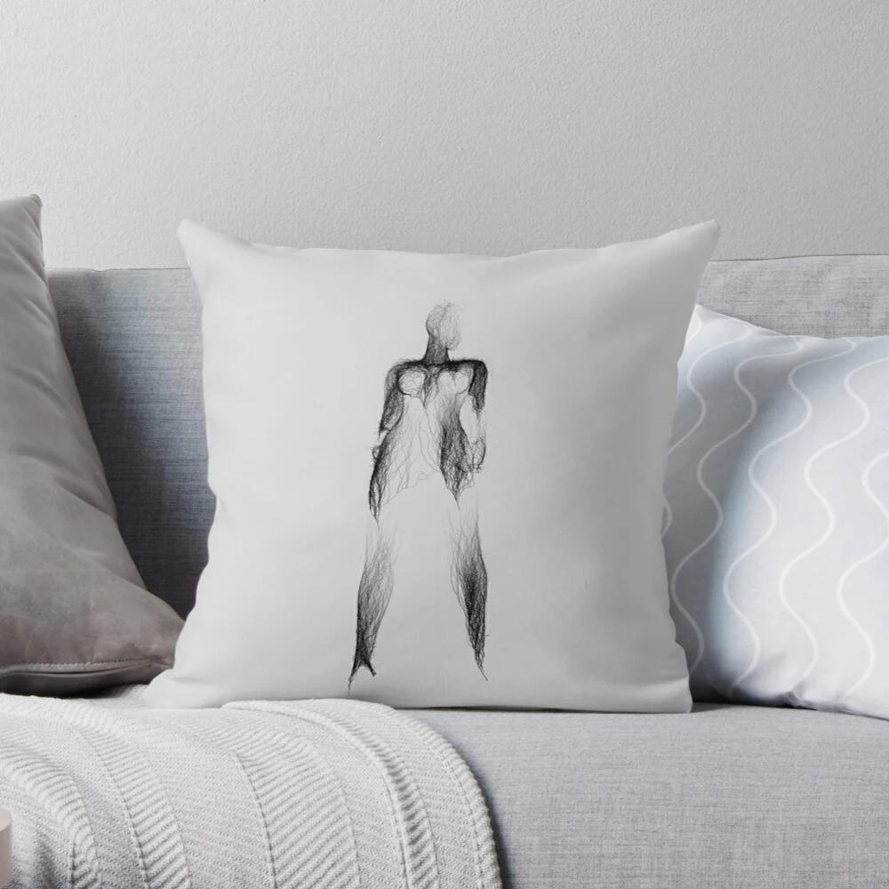 Bedroom Living Room Sofa Bed Decoration Abstract Landscape Pattern Home Pillow Cover Cushion