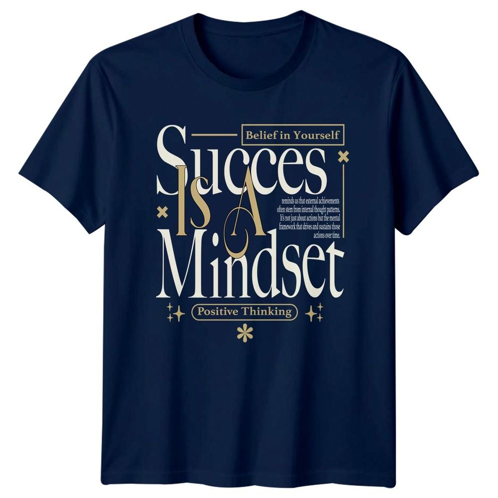 Success Is A Mindset TShirt Personal DevelopUnisext Gift For Him And Her