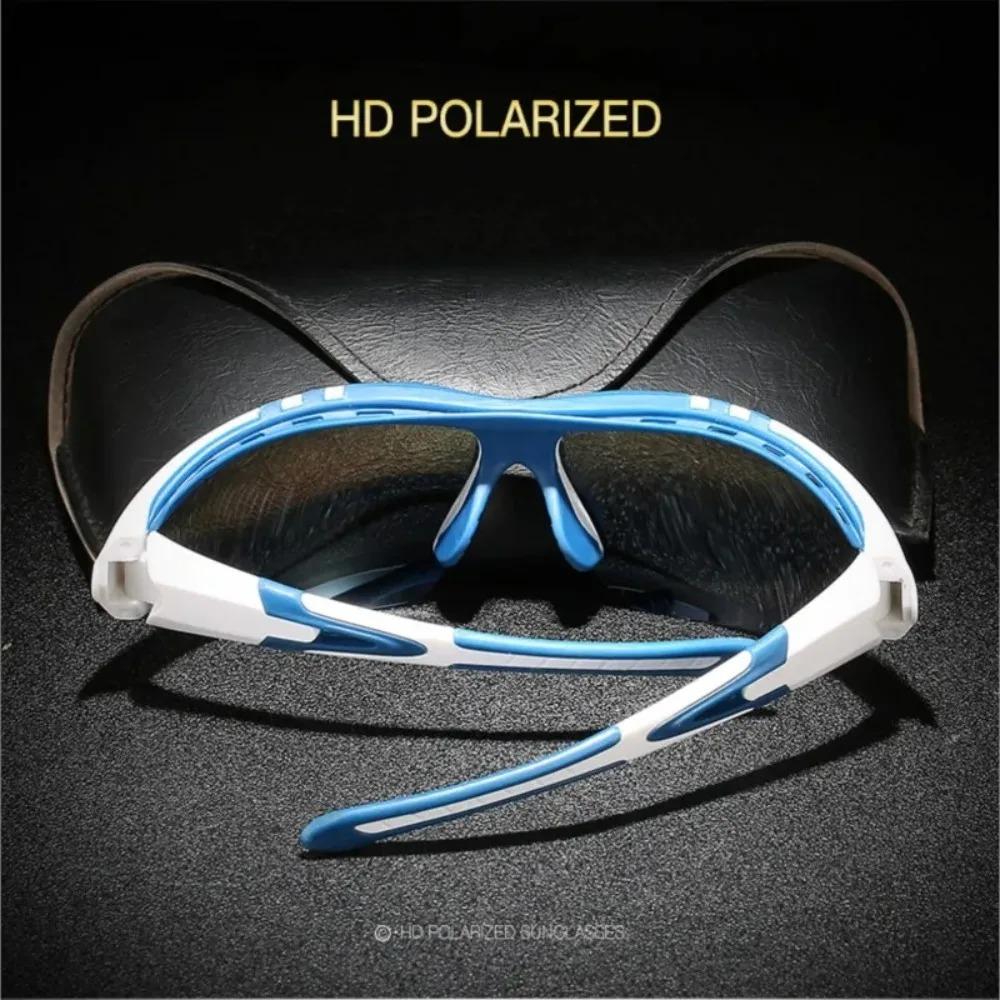 UV400 Protection Polarized Sports Sunglasses Windproof Unisex for Men Women Cycling Running Driving Fishing Goggles Shockproof