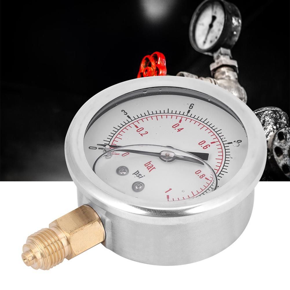 

TS PGG6041бар 14 BSP Радиальный манометр с масляным заполнением Y60 для машиностроения и химической промышленности