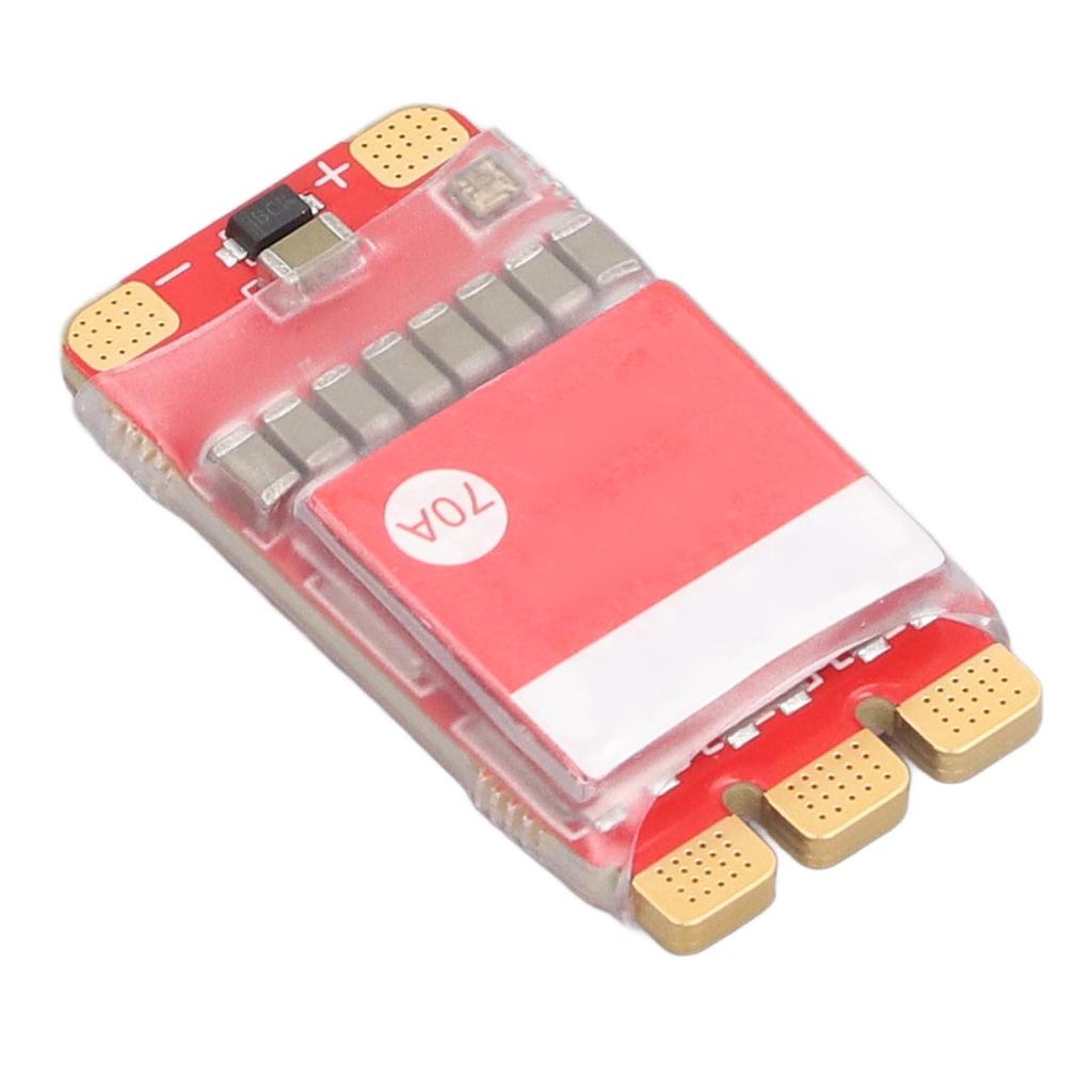 Brushless Electronic Speed Controller BLHeli32 Firmware 70A 2‑6S Lipo Power Supply ESC Speed Controller for RC Boat UAV