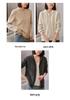 2024 Spring Women's Hooded Zip-Up Knit Cardigan: Stylish, Versatile Wool Outerwear