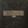 MACKINTOSH PHILOSOPHY Made In Japan Check Pattern Stainless Collar Coat Women Used