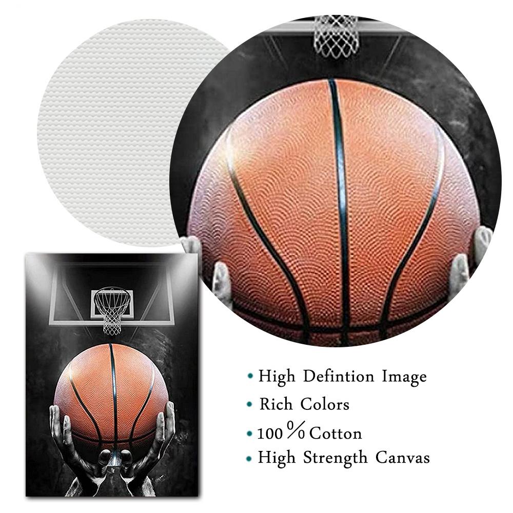 Nowoczesne plakaty i wydruki sportowe koszykówka Dream Art Obrazy na płótnie Obrazy ścienne do dekoracji salonu (Bez ramki)