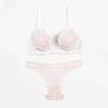 Sexy reine Begierde Spitzen-Dessous-Set, Minimizer Push-Up Anti-Hänge-BH-Set für Frauen mit großer Oberweite für den Herbst