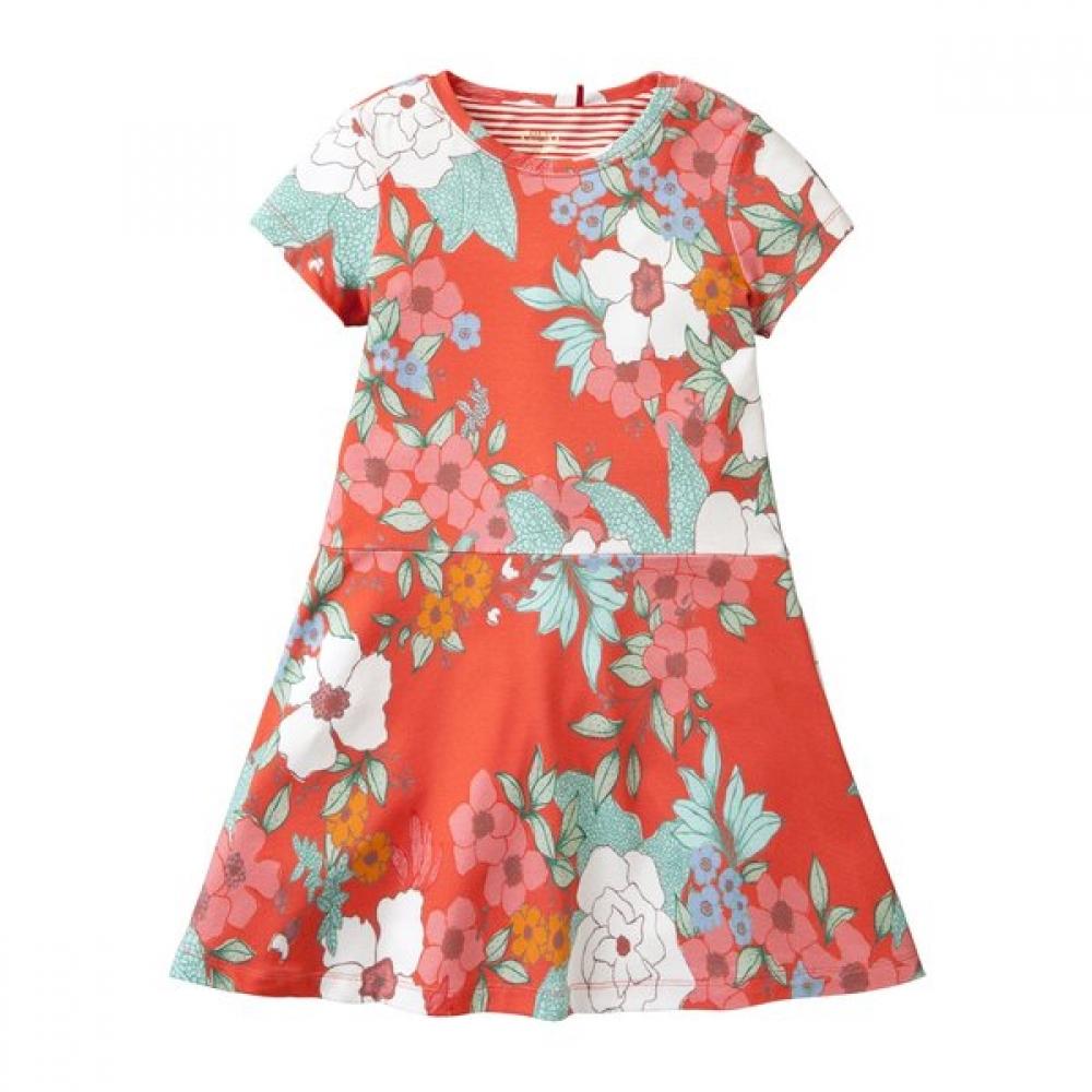 Oilily Short Sleeve Dress Flower Pattern Ok8seop028a pink (18)/11695 to 6 years old)