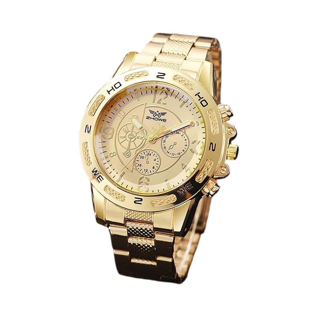 Mens Leather Business Fashion Watch Strap Watch For Gift Giving