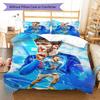 SSC Napoli  Pattern Bedding Quilt Set Quilt Cover Pillowcase Home Decoration Birthday Gift (1 * Duvet Cover + 2 * Pillowcase, Without Core)