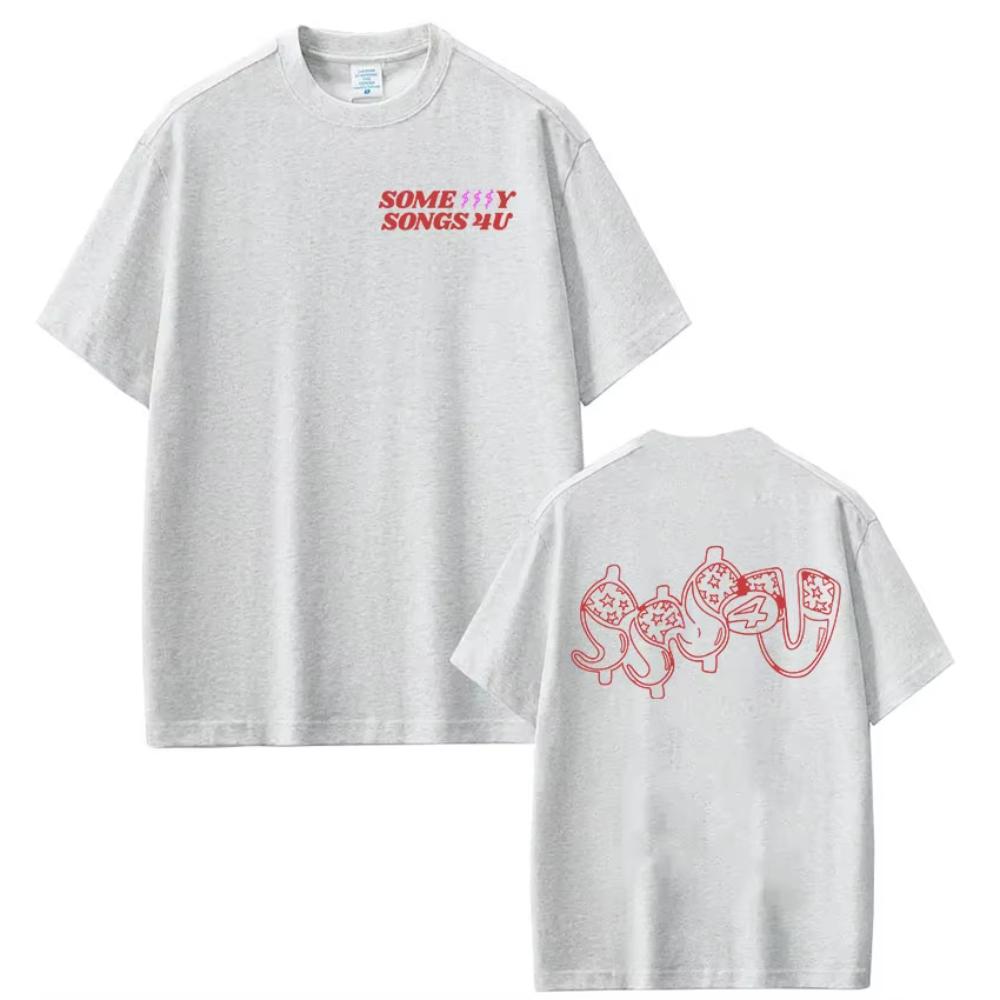 Raper PARTYNEXTDOOR & Drake Some Sexy Songs 4 U 2025 T-shirt Odzież męska damska Casualowa bawełniana koszulka z krótkim rękawem Streetwear