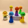 1pc Stretchy EVA Stress Slime Keychain, Colorful Party Favor, Birthday Christmas Reward Gift for Boys Girls Random Color