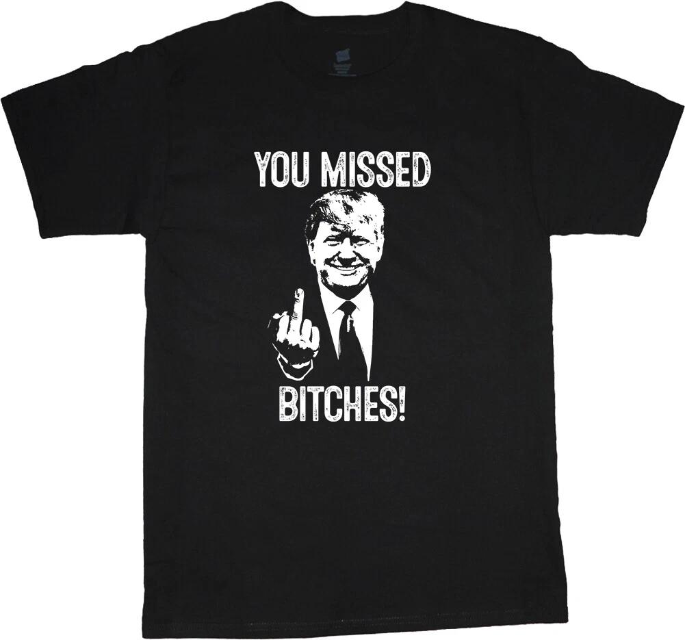 Trump 2024 T-shirt You Missed Trump Shirts Vote For Trump Mens Tee Shirt S