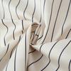 Women's Fashion Striped Fluffy Sleeve Shirt & Pants Set - 2026 Trending Style