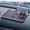 4 In 1 Car Anti-Slip Mat Silicone Dashboard Sticky Non-Slip Phone Holder Mat