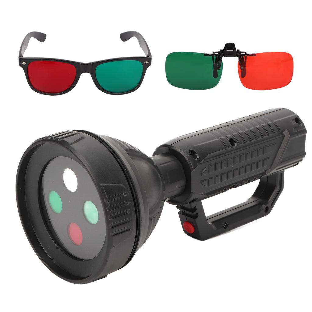 4 Dot Test Light Skidproof Portable Flashlight Torch Type Penlight Ophthalmic Tester 2000mAH