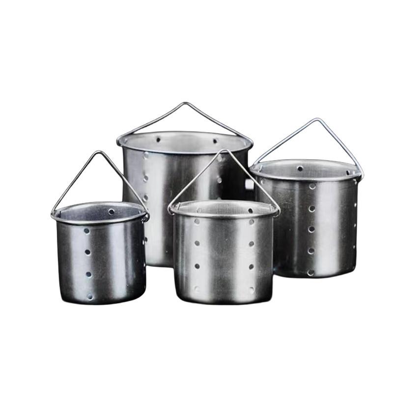 

Stainless steel fixed-point nesting device, sinking bait, wild fishing equipment, fishing hand rod, nesting spoon