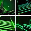 Green Fluorescent Tape Wall Halloween Decor Stickers Luminous Night Adhesive for Stage Floor Stair Safety Exit Sign