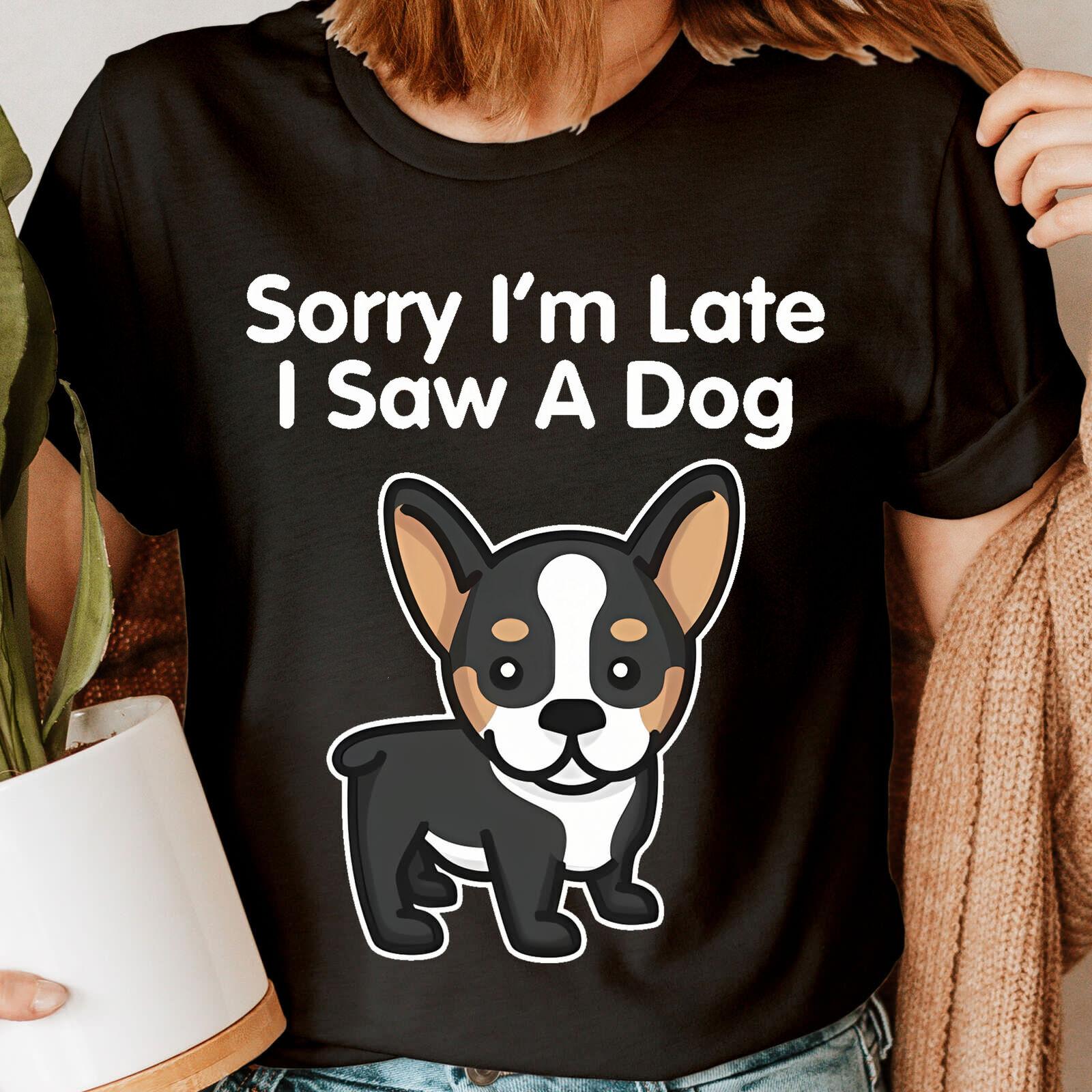 Funny Dog Lovers Quote Meme Joke Comedy Humor Novelty Womens 100% Cotton T-shirt Mens Tees Tops Top #DJG S
