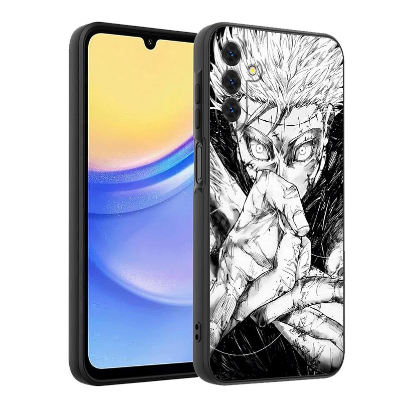 Anime Gojo Satoru JUJUSU Soft Phone Case for Samsung A17 A37 A57 A16 A26 A36 A56 A15 A25 A35 A55 A14 A24 A34 A54 A13 A23 A33 A53