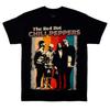 Unisex Shirt Cotton Oversize Large Size Red Hot Chili Peppers Tour Band Tour Gift For Fan Black All Size Shirt