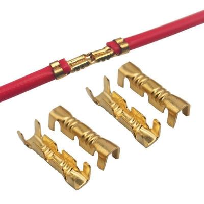 100Pcs 0.5-1.5mm Wire Quick Connector Terminal Small Tooth Crimp Terminal New Cable Connectors
