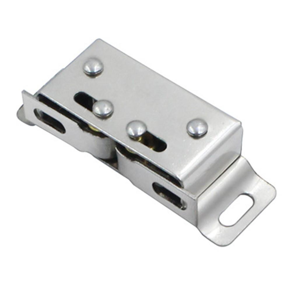 Stainless Steel Door Close Latch Double Roller Catch Hardware