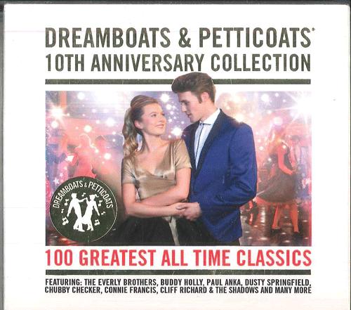 

CD VARIOUS Dreamboats Petticoats 10th Annive 5373957 UNIVERSAL 201 UK Soundtracks Musicals Used