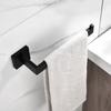 Stainless Steel Bathroom Accessory Set: Towel Bar, Hotel Bath Rack & Toilet Towel Holder