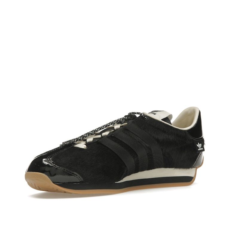 Song for the Mute X Adidas Country OG Pony Hair Pack - Black Unisex Sneakers Core-Black Cream-White JH9010