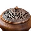 Ornament Kadidelnice Domácí Vůně Dárek k Kolaudaci Stolní Meditace s Víkem pro SPA Kancelář
