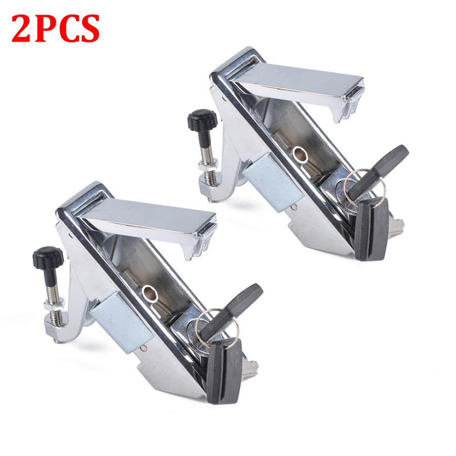 2 STÜCK Riegelverschluss-Set Werkzeugkiste Schrank Gepäck Komprimierter Riegelverschluss für Wohnmobilanhänger