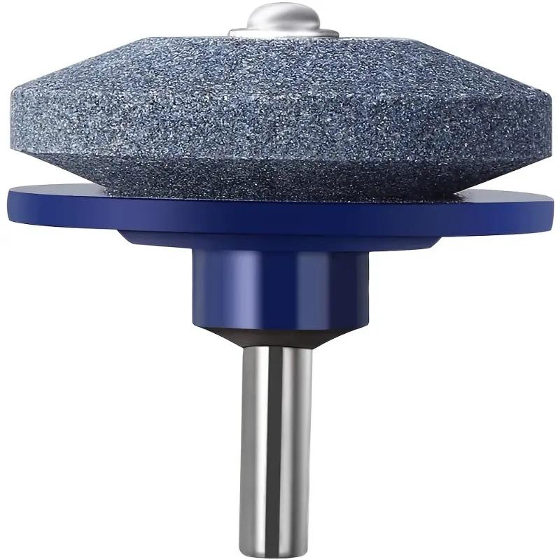 Ascuțitor de cuțite electric cu piatră de șlefuit Mașină de tuns iarbă rezistentă la uzură Ascuțitor de cuțite Instrument pentru cap de șlefuit