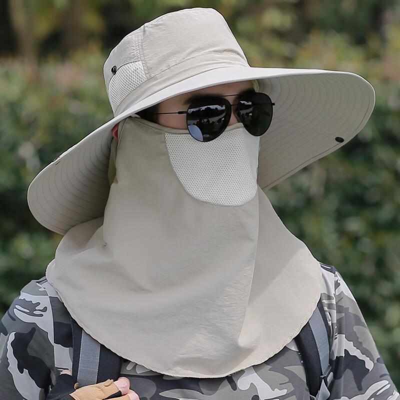 

Шляпа рыбака Три дельфина с широкими полями и шарфом для лица One Size