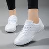 Competitive Aerobics Shoes White Fitness Shoes Sports Cheerleading Shoes Children's Training Competition Shoes Size 28-44