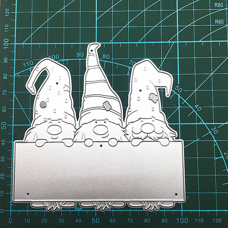 Fustella Metallica Per Scrapbooking – Motivo Cervo Natalizio – 9,2x5,2 Cm – Stencil Per Biglietti E Decorazioni