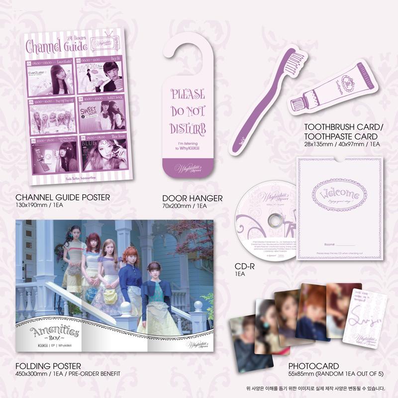 [PRE ORDER] KiiiKiii – EP [WhyKiiiKiii] AMENITIES VER.