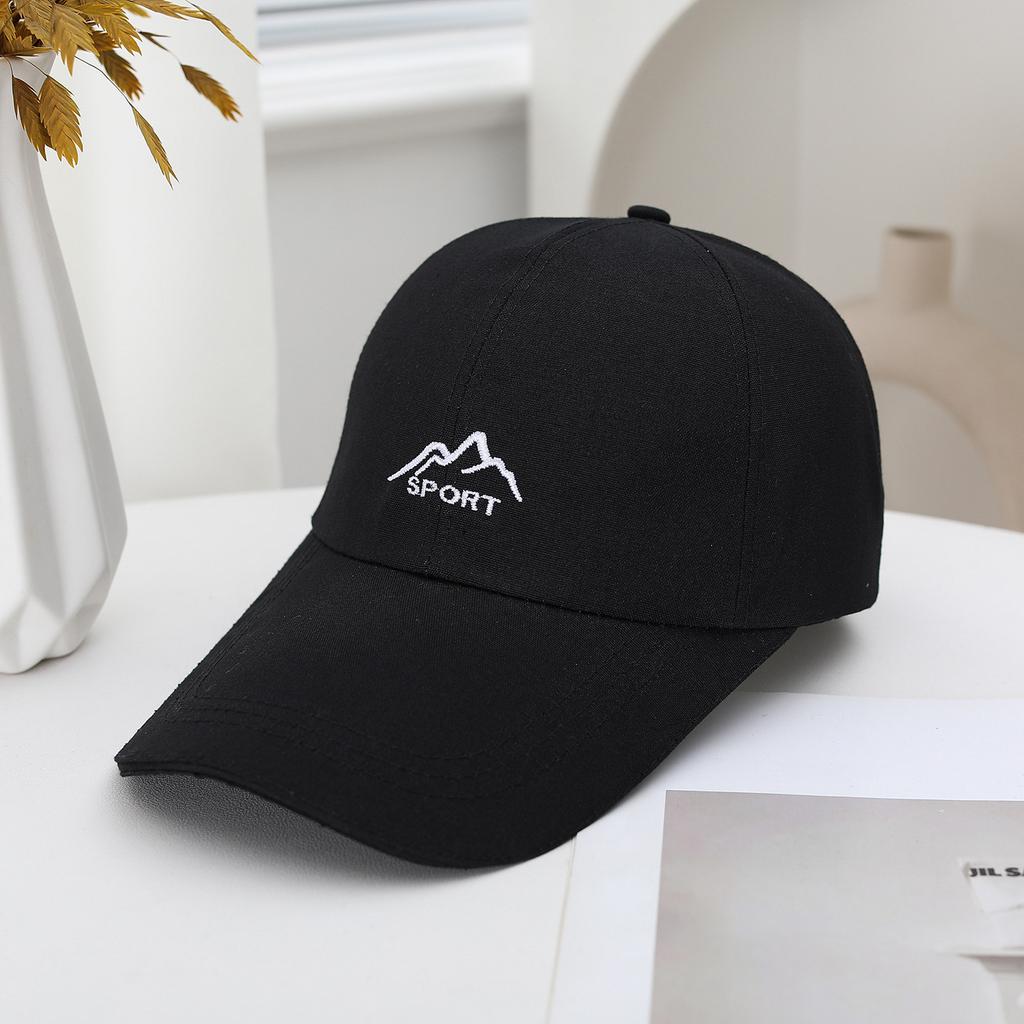 Spring And Summer In The Elderly Men'S Baseball Cap Shade Breathable Versatile Lengthened Along The Wide Brim Cap
