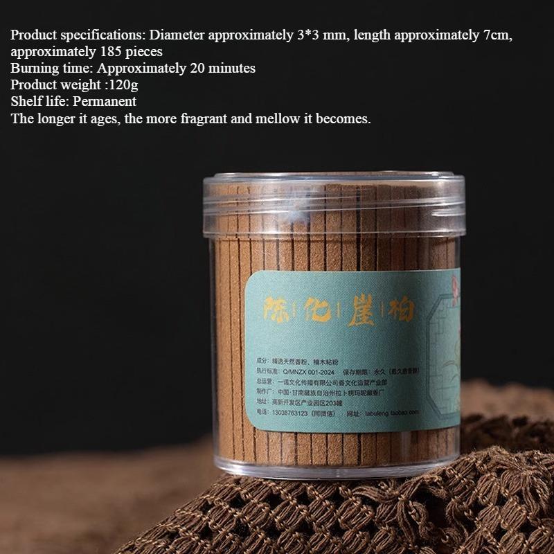 

Square Stick Incense/Sandalwood Cliff Cypress and Agilawood Temple Offering To Buddha and Purifying The Indoor Air Joss Stick cliff cypress