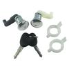 Kit 2 Door Lock Cylinders Renault Megane I / Scenic I / Clio II / Thalia - 2 Keys, Zinc Alloy (7701468981/7701468982)