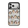 New Jade Green Cute Girl iPhone 17 Pro Max Case, Suitable for Apple 16 Pro and 15, Mother-of-Pearl Design