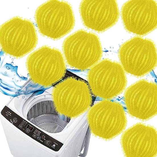 12Pcs Pet Hair Remover Reusable Dog Hair Catcher Clothes Bedding Lint Collector Comfortable