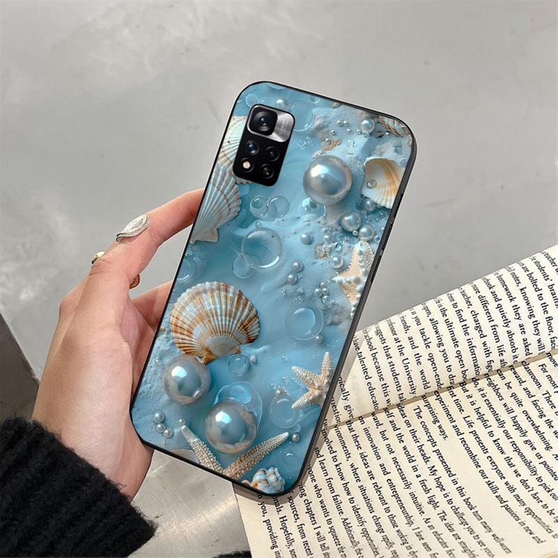 Phone Case For Xiaomi Poco C71 15T 14T Pro Redmi note 15 14 14 13 Pro Redmi A5 15C 13C Shell pearl