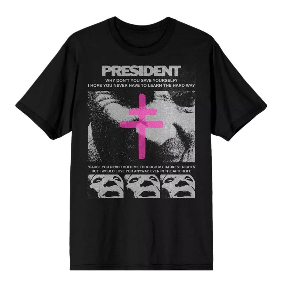 

President Band Masks Unisex Gaphic Tshirt S5XL Unisex T-Shirt 5XL різнокольоровий