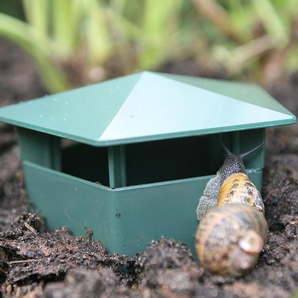 Durable Plastic Beer Slug Trap Reusable Aquarium Snail Trap Slug Catcher Tool  Flowers Protection