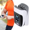 Fingertip Pulse Oximeter Clear Display Small Portable Blood Oxygen Saturation Monitor for Mountaineer Cyclist