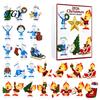 24 Day Countdown Box Christmas Advent Calendar 2026, 24-Day Surprise with Holiday Gift Boxes Acrylic Pendants, Anime Themed Collectible Gifts